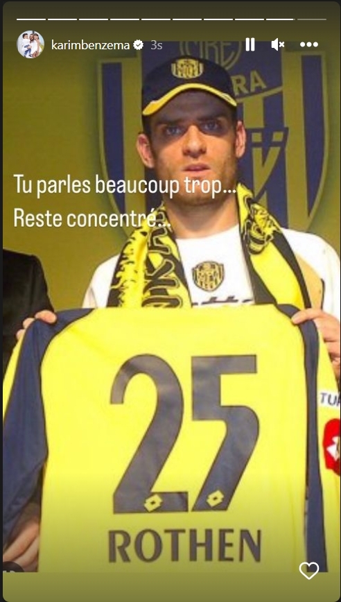 Benzema Rotenin cavabını ...“Ankaragücü” ilə verdi