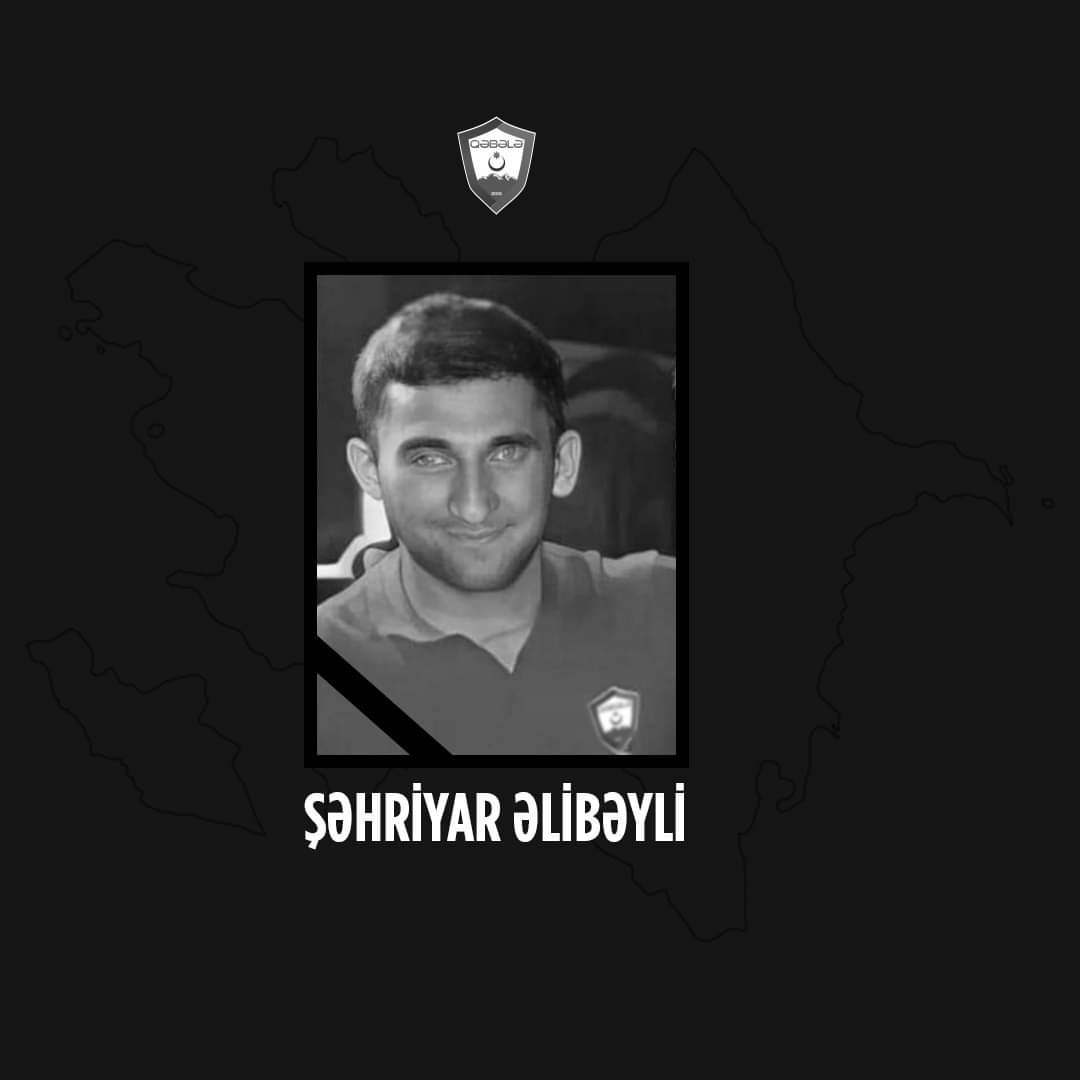 "Qəbələ"dən şəhid olan azarkeşi ilə bağlı paylaşım - FOTO