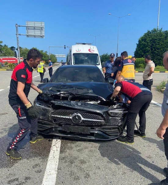 ''Qalatasaray''ın üzvü qəzaya düşdü