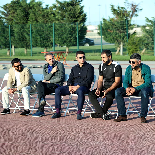 Orxan Məmmədov "Zirə"nin məşqində