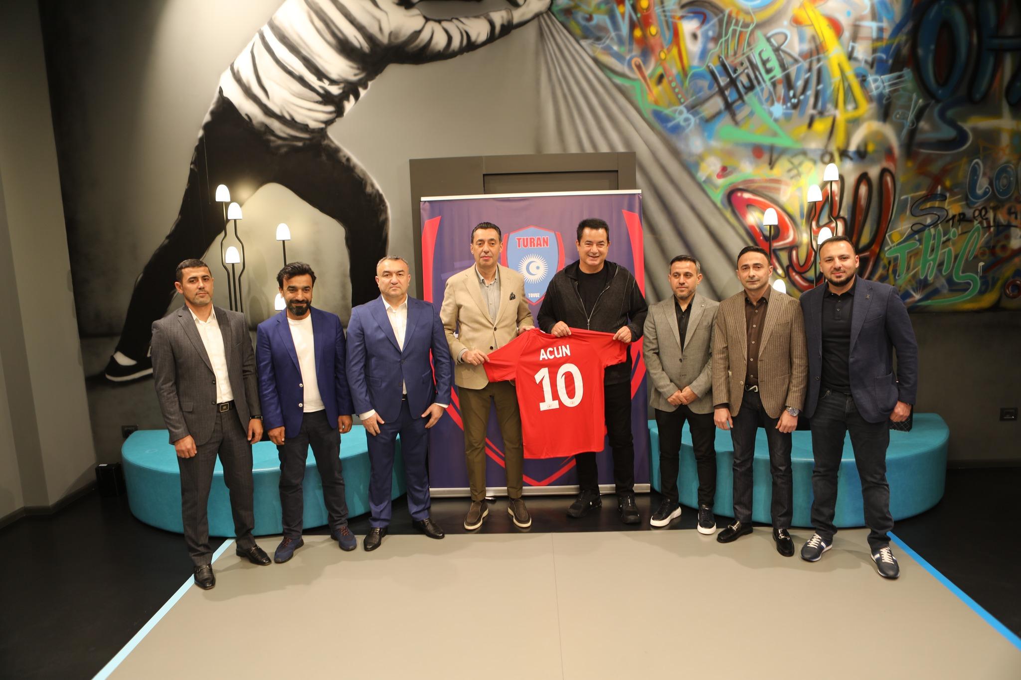 "Turan Tovuz" rəhbərliyi Acun Ilıcalı ilə görüşdü