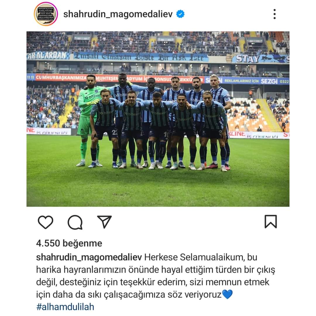 Klyuvert “Adanaspor” rəhbərliyinə Şahruddinin superliqa səviyyəsində olmadığını deyib!