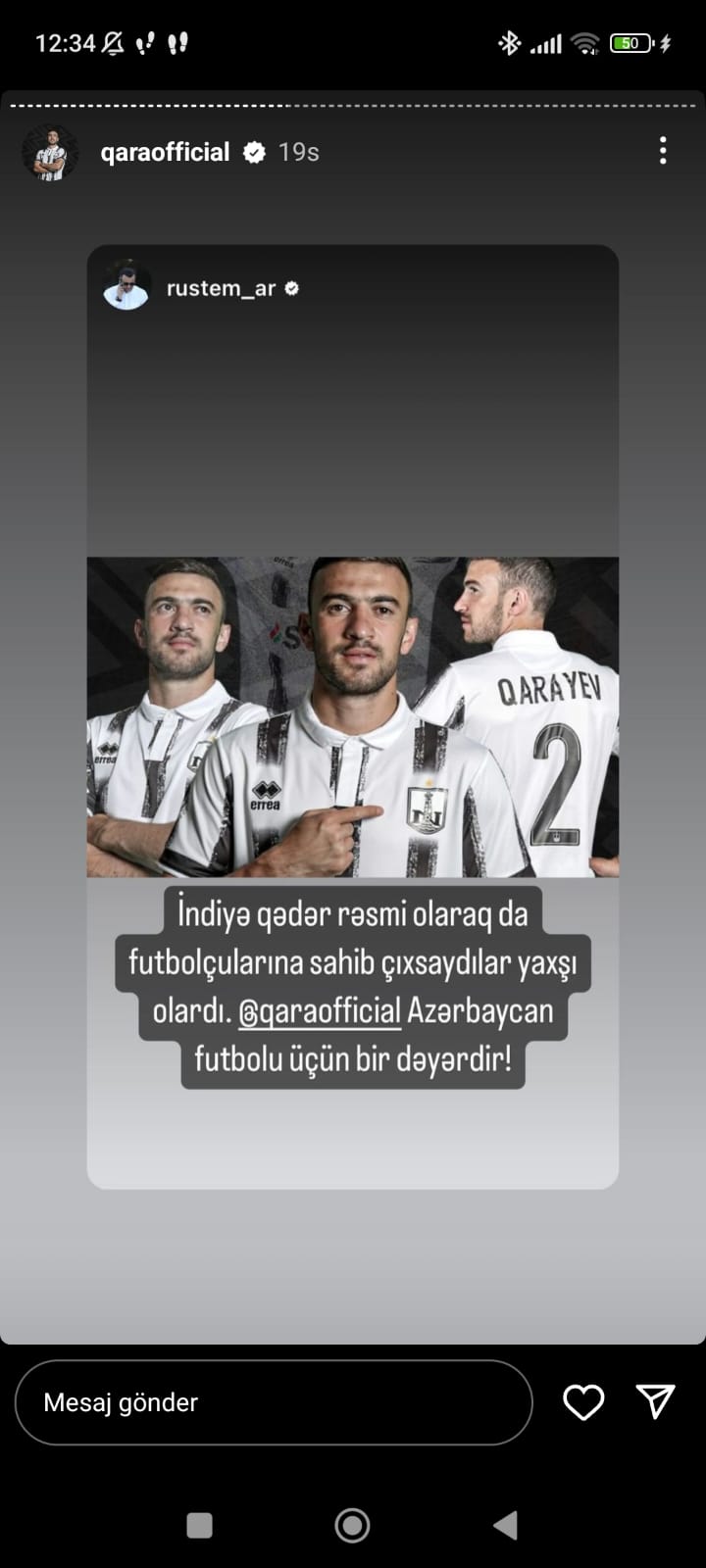 Qara təhqir olundu, futbol ictimaiyyəti ayağa qalxdı - FOTOLAR