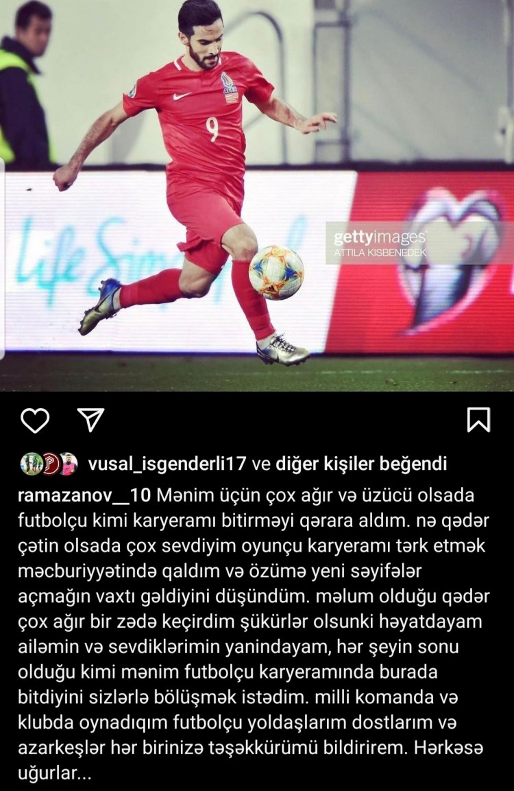Millimizin futbolçusu karyerasını bitirdi