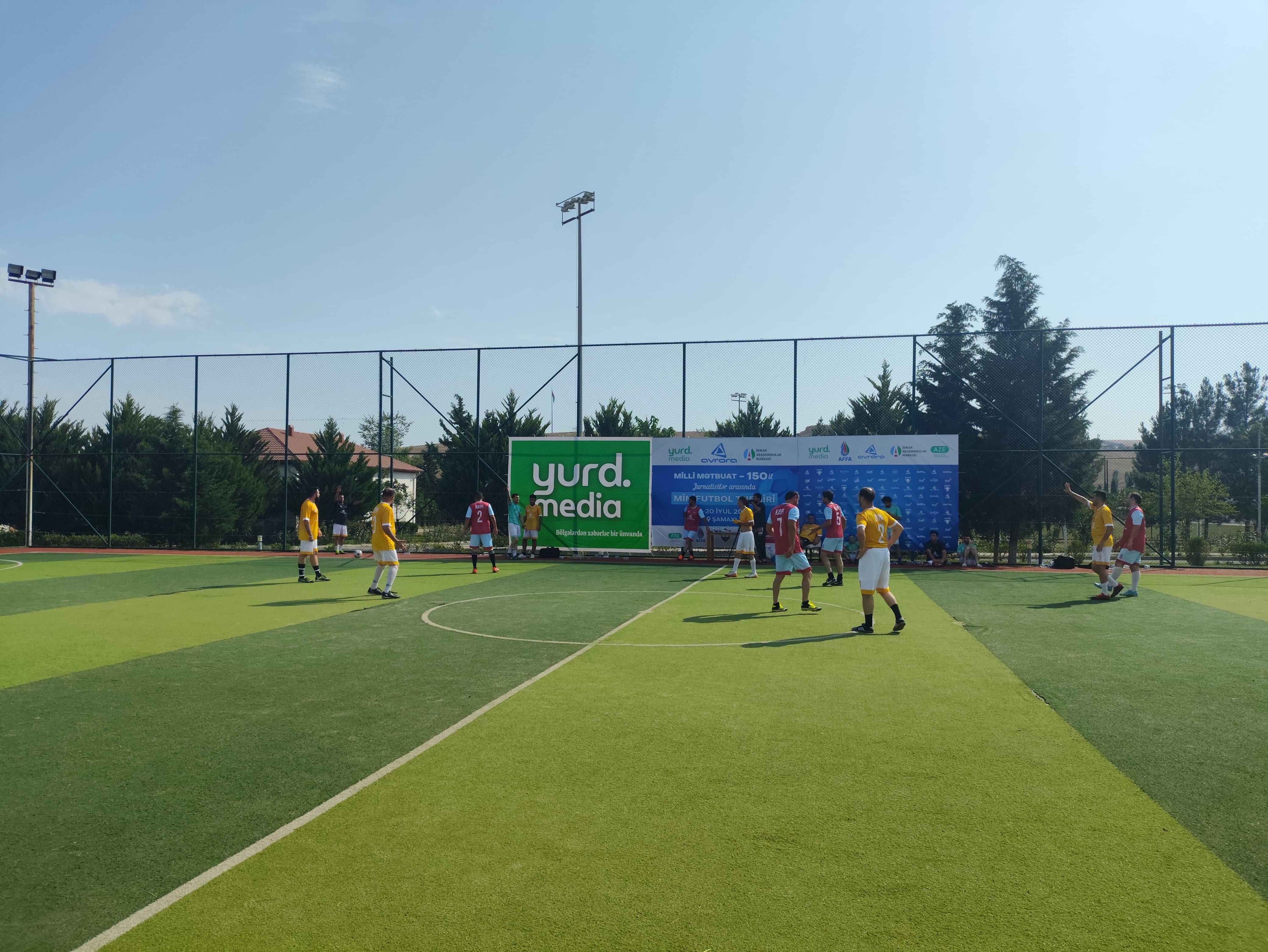 Şamaxıda "Milli Mətbuat – 150" minifutbol turniri başladı