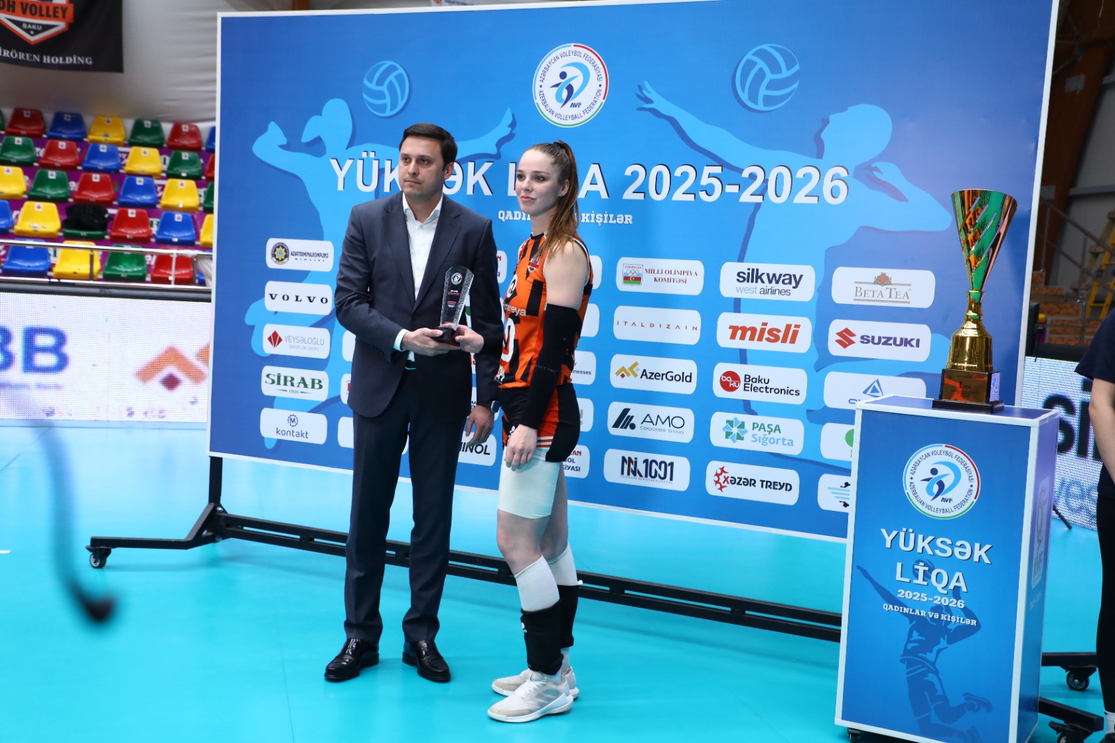 “DH Volley” yüksək liqada gümüş medal qazandı